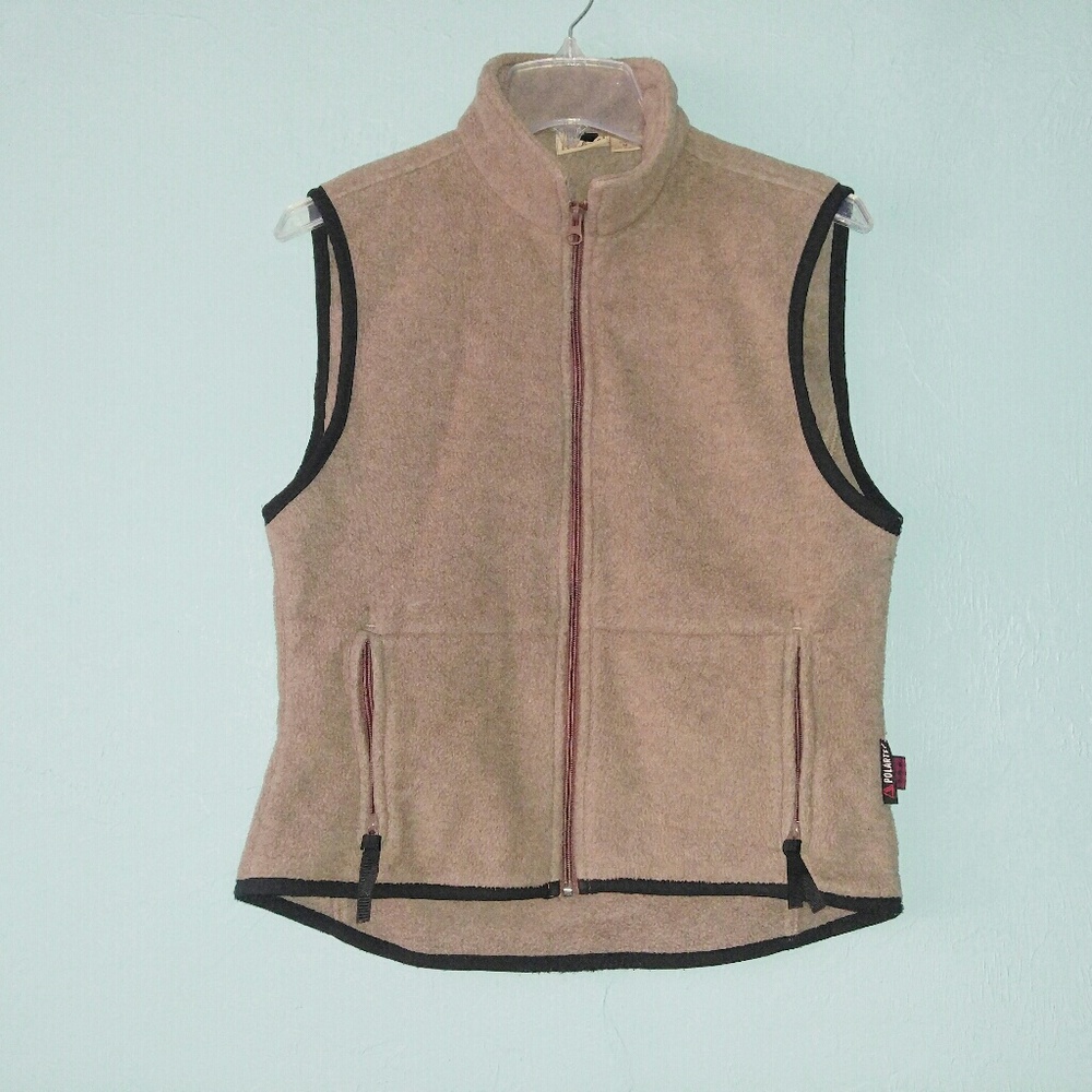 Woolrich Vintage Brown Fleece Vest Medium